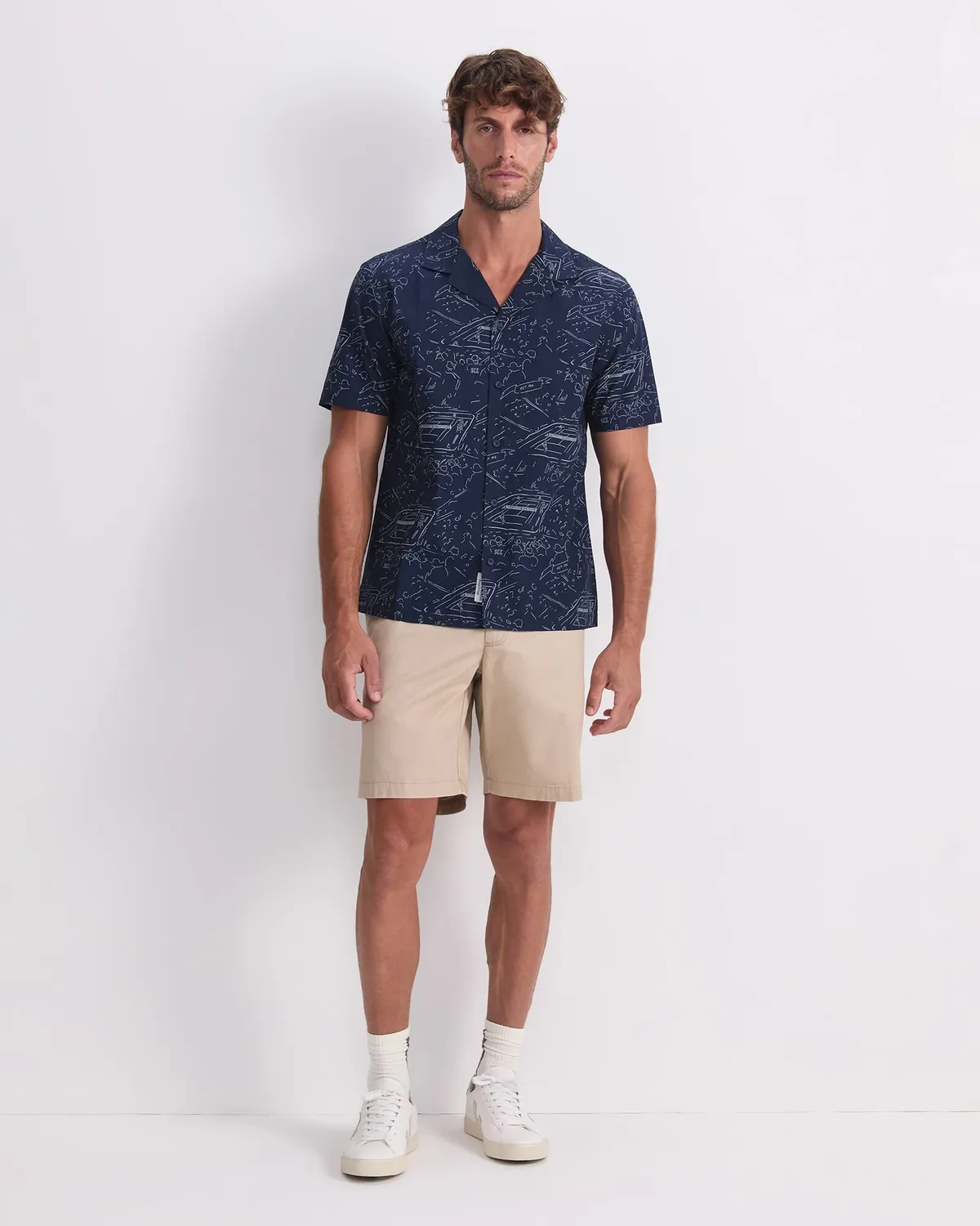 Sportscraft Rally chemise coton homme imprimé