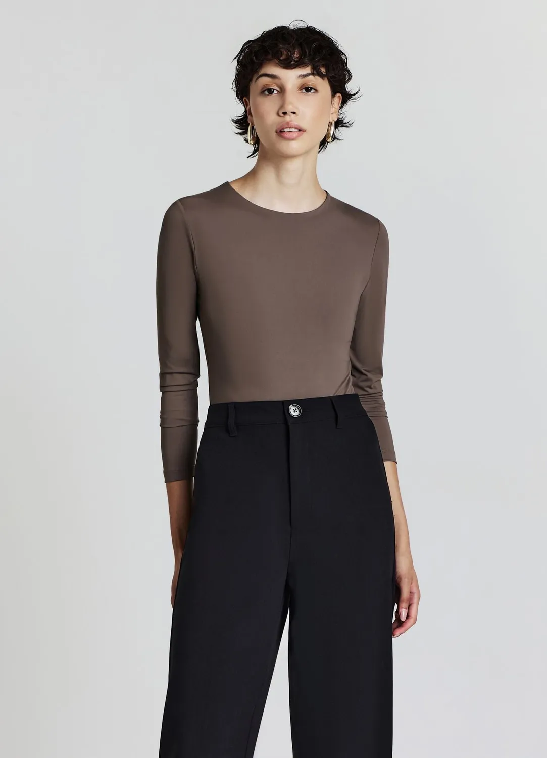 Calliope body femme manches longues col rond