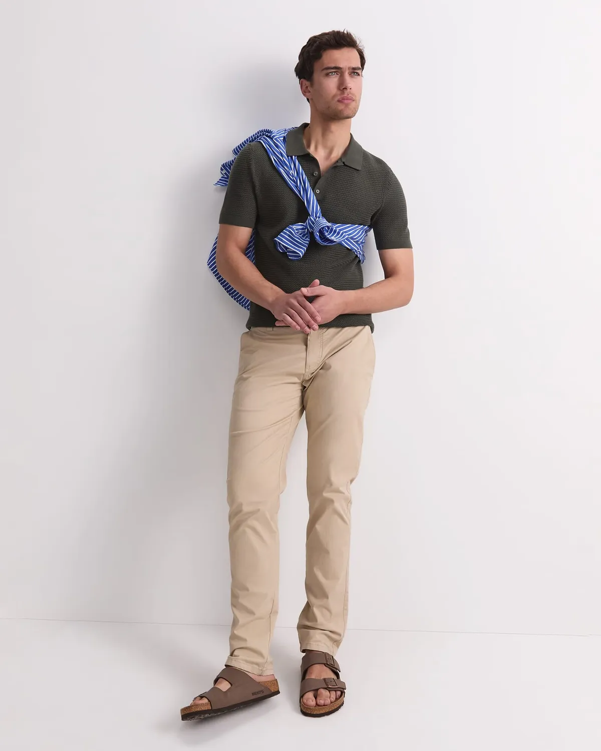 Sportscraft Alec polo maille coton manches courtes
