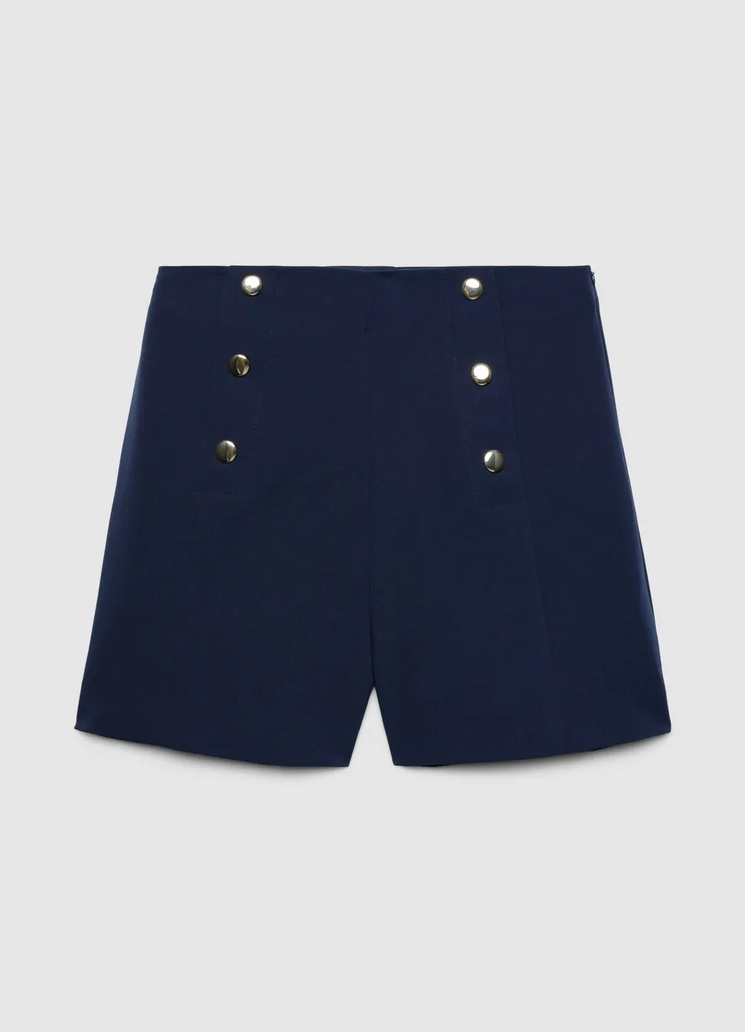 Calliope short taille haute boutons femme tailleur