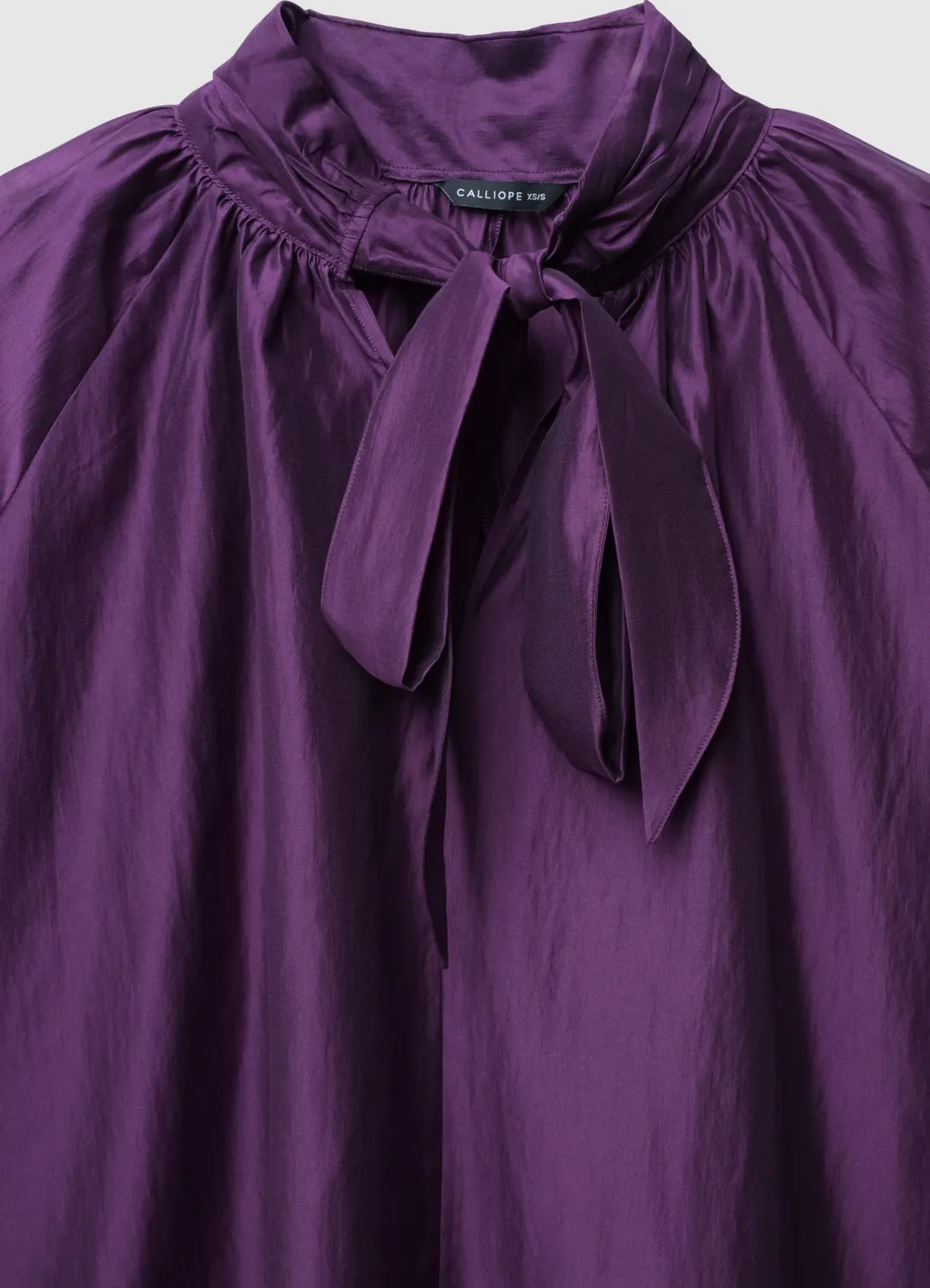 Calliope Blouse ample à volants femme manches longues