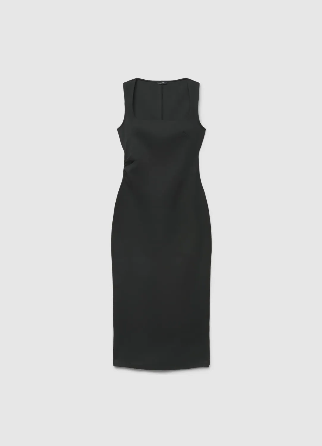 Calliope Atelier robe fourreau col carré femme