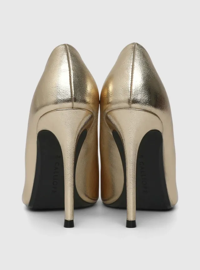Calliope escarpins vernis femme bout pointu talon 10 cm