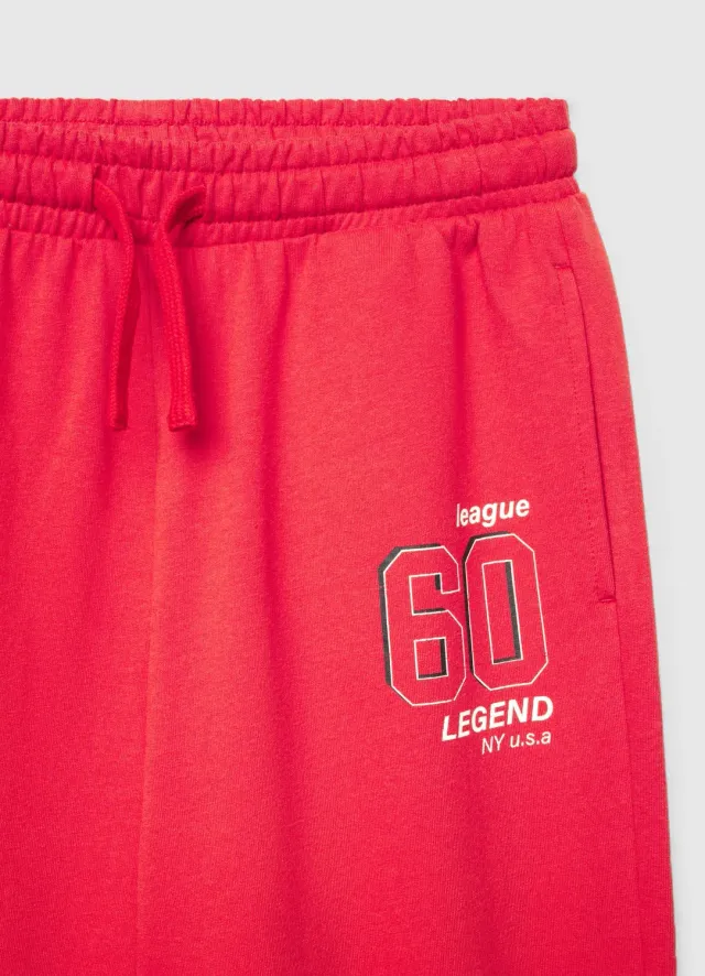 Calliope pantalon jogging garçon imprimé cordon
