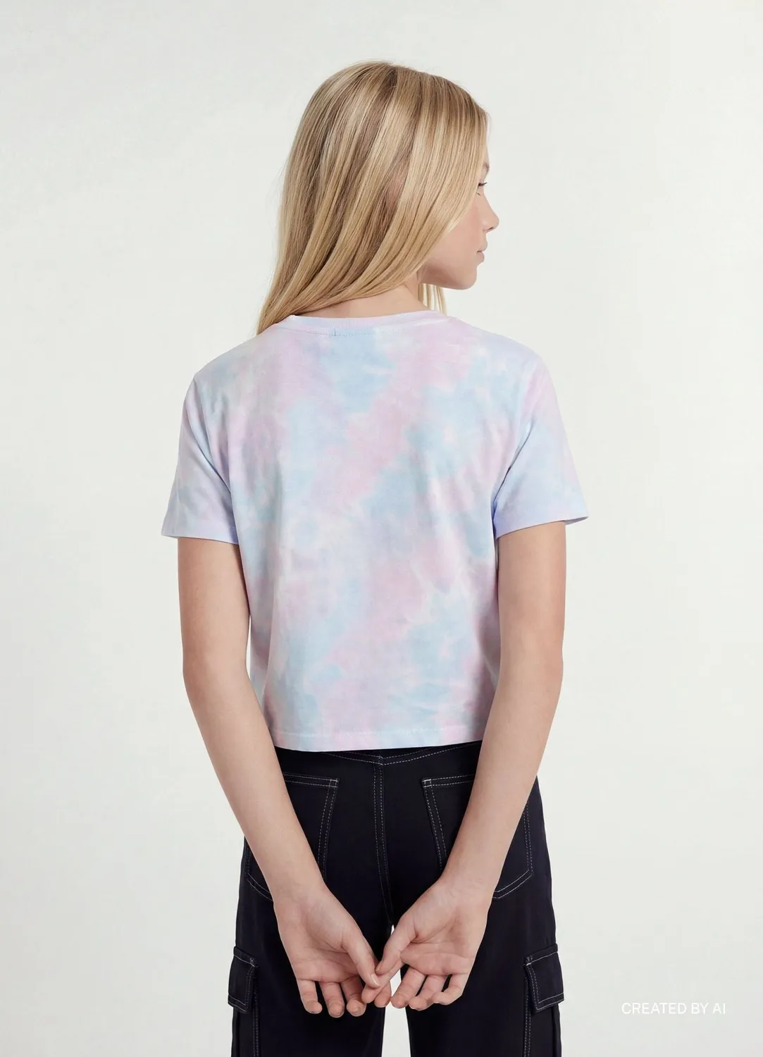 Calliope t-shirt Stitch et Angel tie-dye enfant