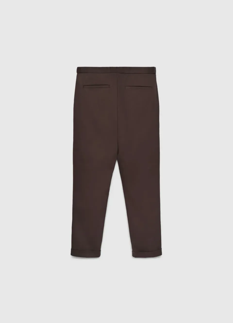 Calliope Chino homme boutons taille droit