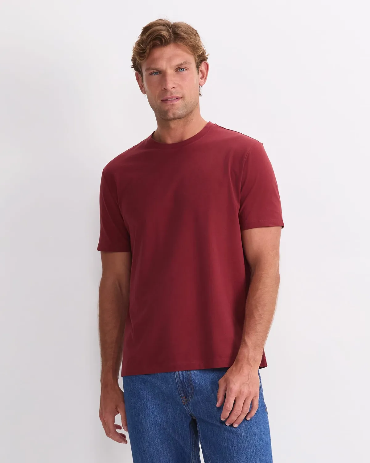 Sportscraft Supersoft tee-shirt coton brossé homme