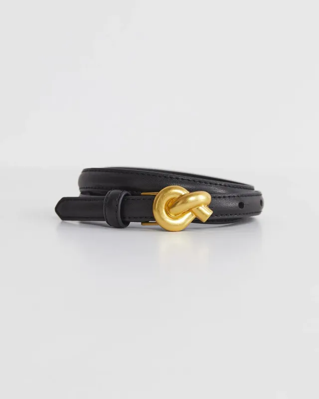 Sportscraft Libby Leather ceinture cuir boucle nœud