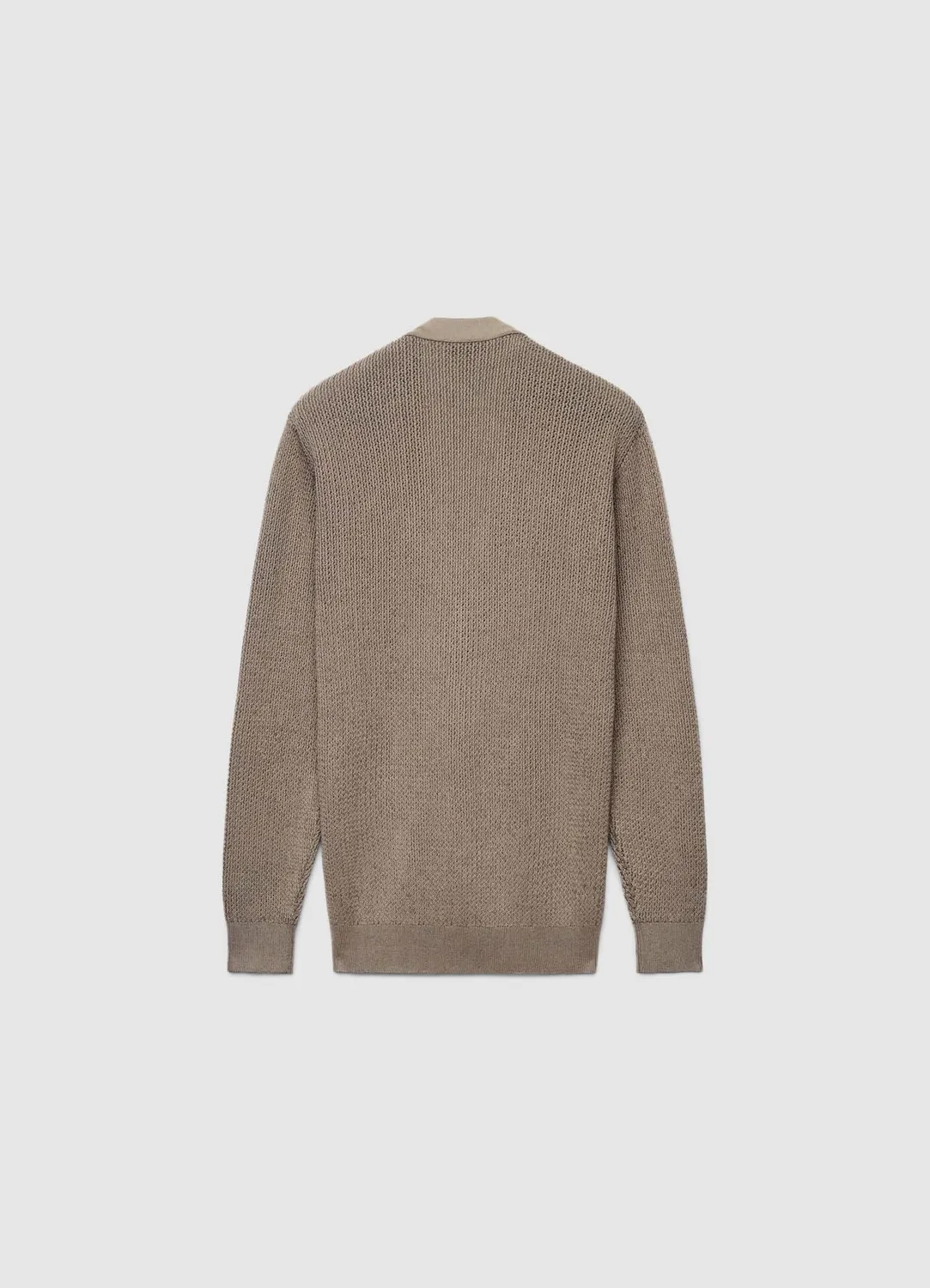 Calliope Cardigan boutons bicolore homme col V