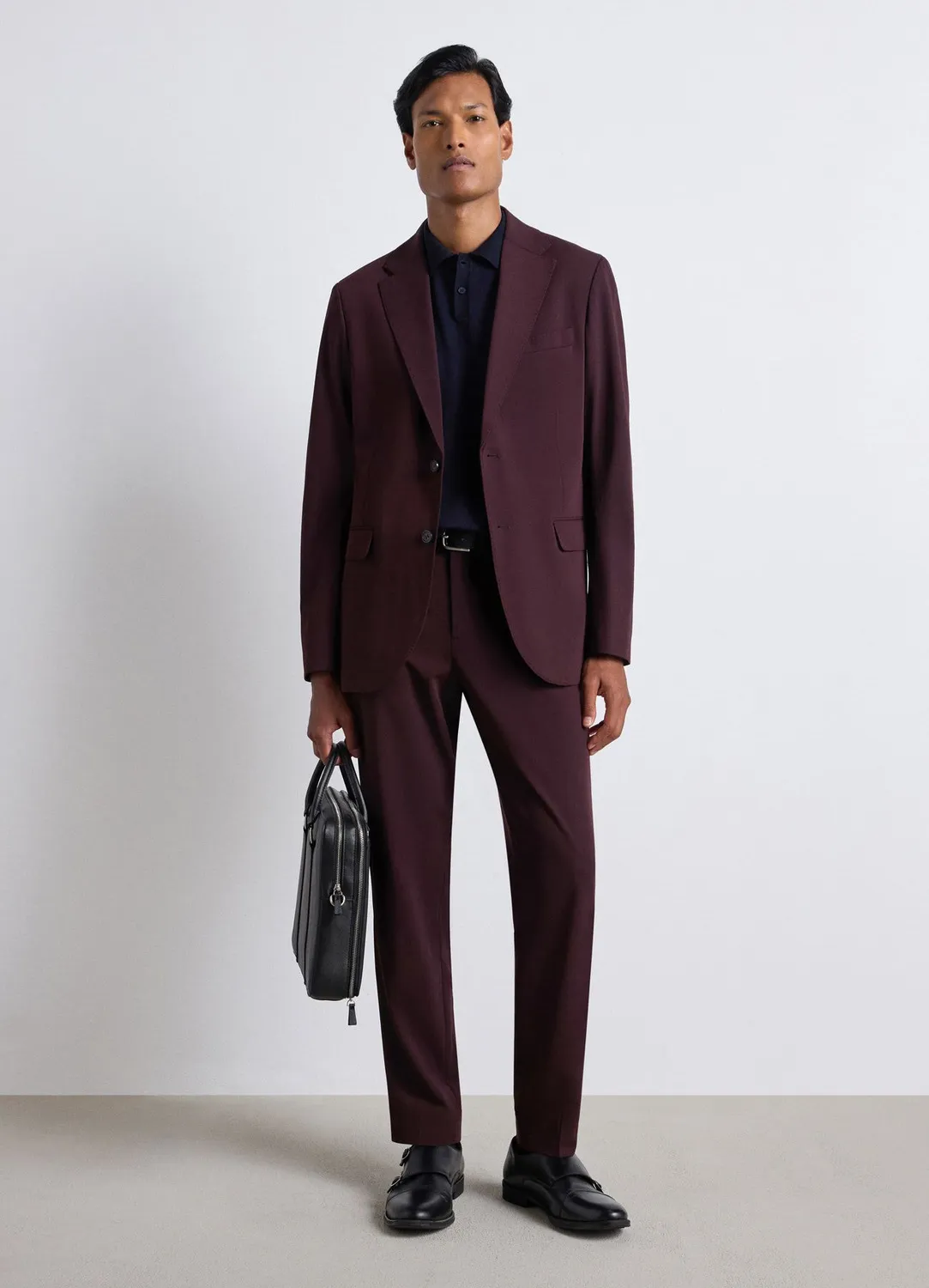 Calliope veste blazer homme deux boutons coupe regular