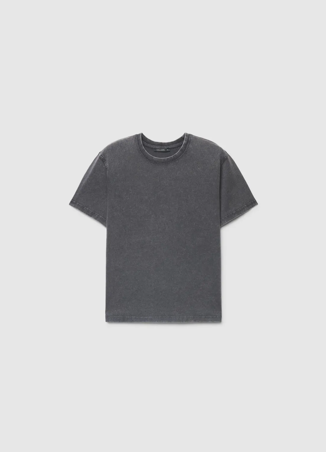 Calliope t-shirt femme délavé col rond