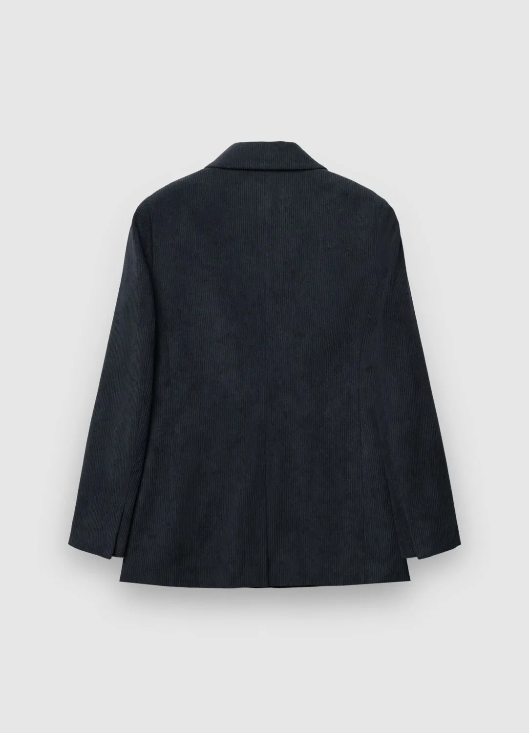 Calliope veste double-boutonnage effet velours femme