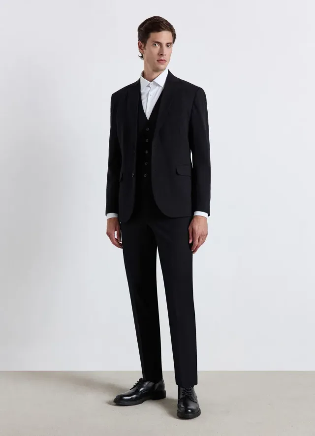 Calliope pantalon straight uni homme coupe droite