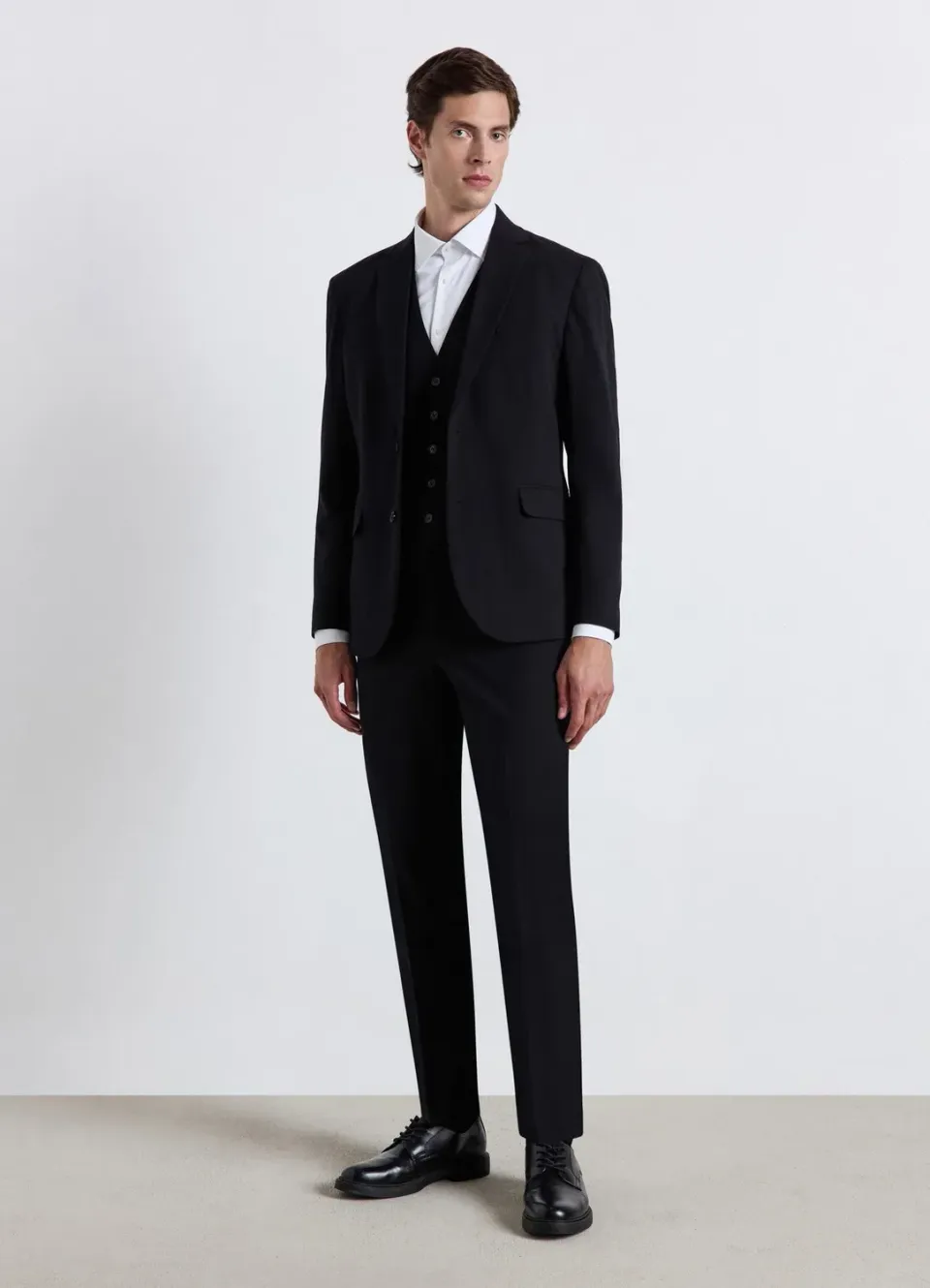 Calliope pantalon straight uni homme coupe droite