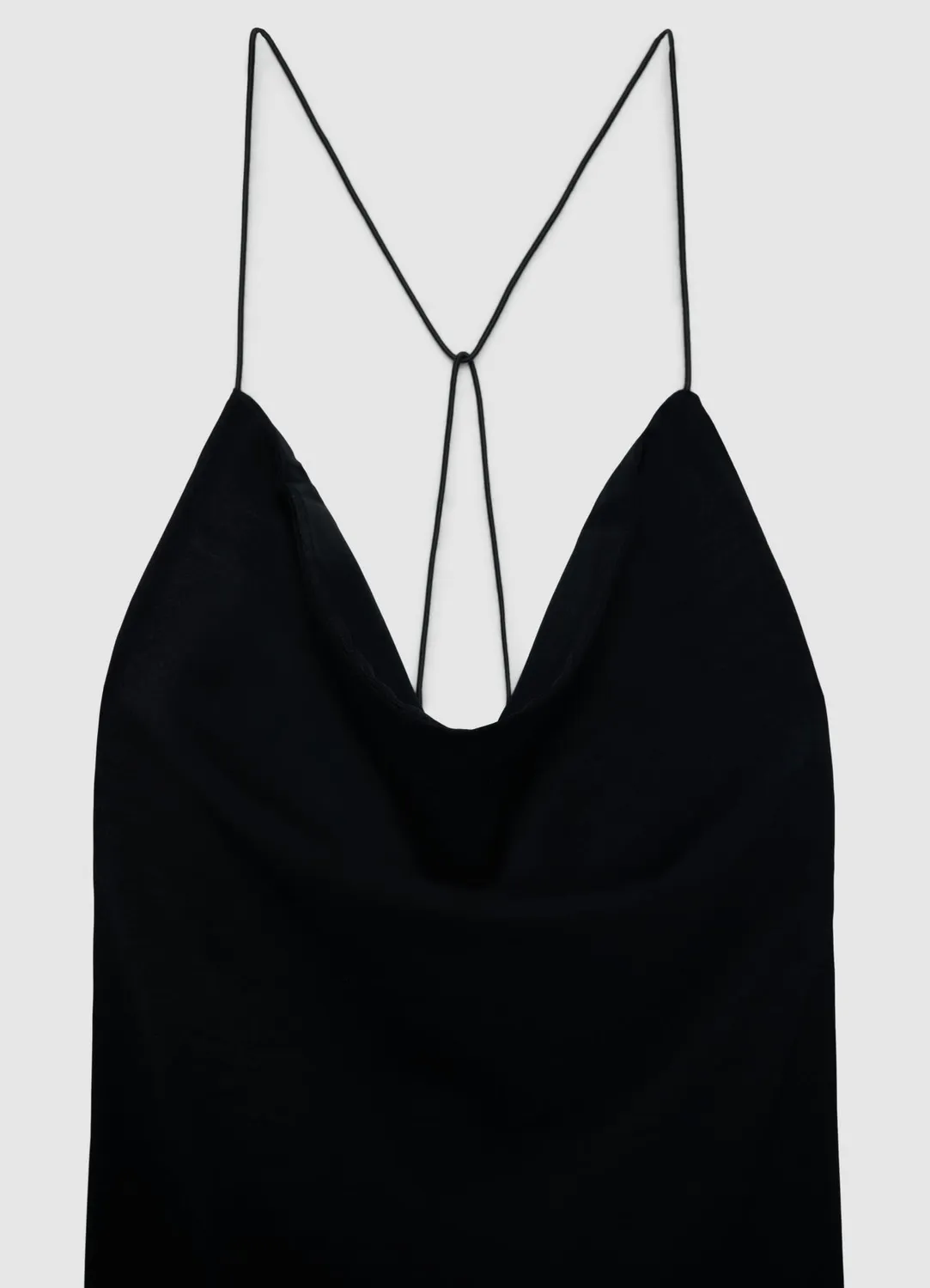 Calliope robe longue fente femme bretelles croisées