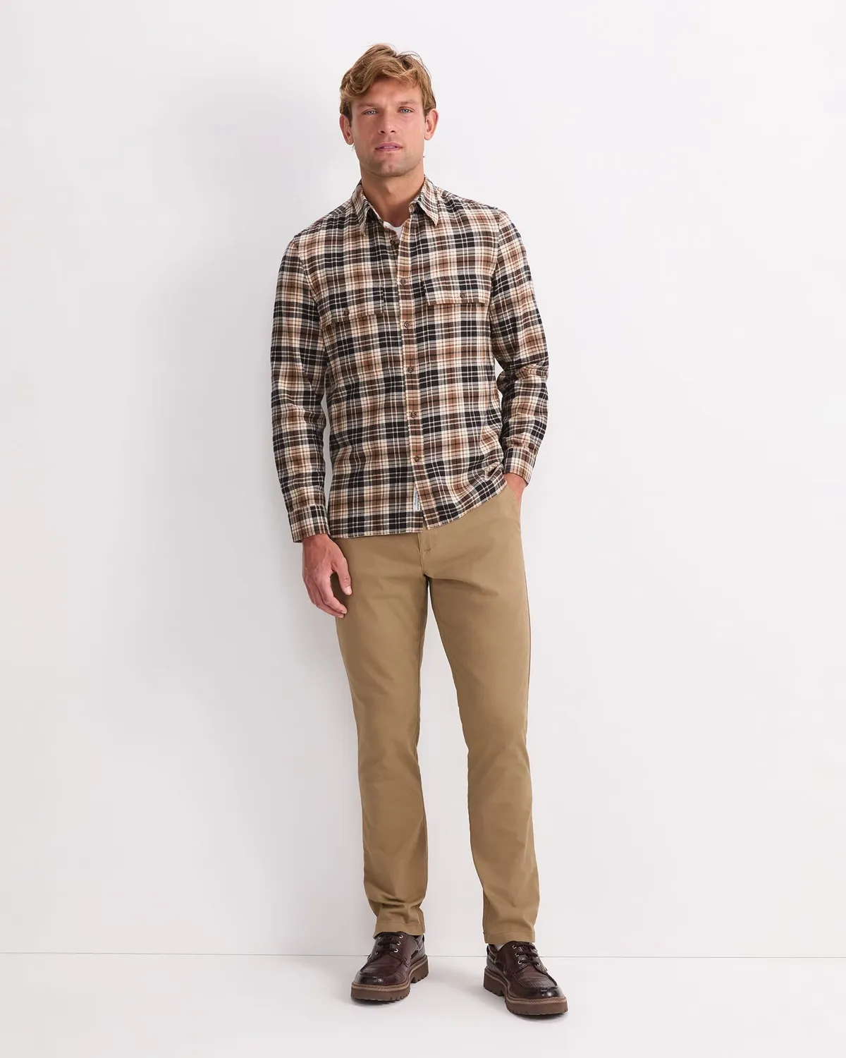 Sportscraft Xavier chemise flanelle coton homme