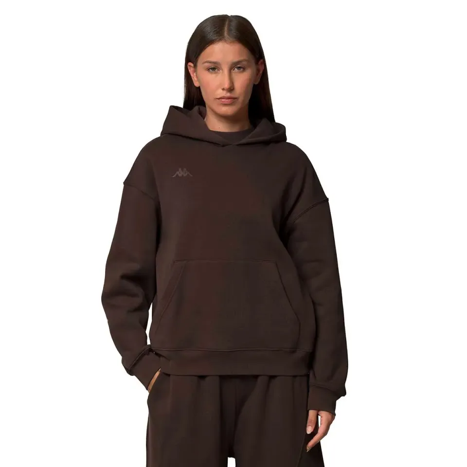Robe di Kappa Inova hoodie femme marron polaire