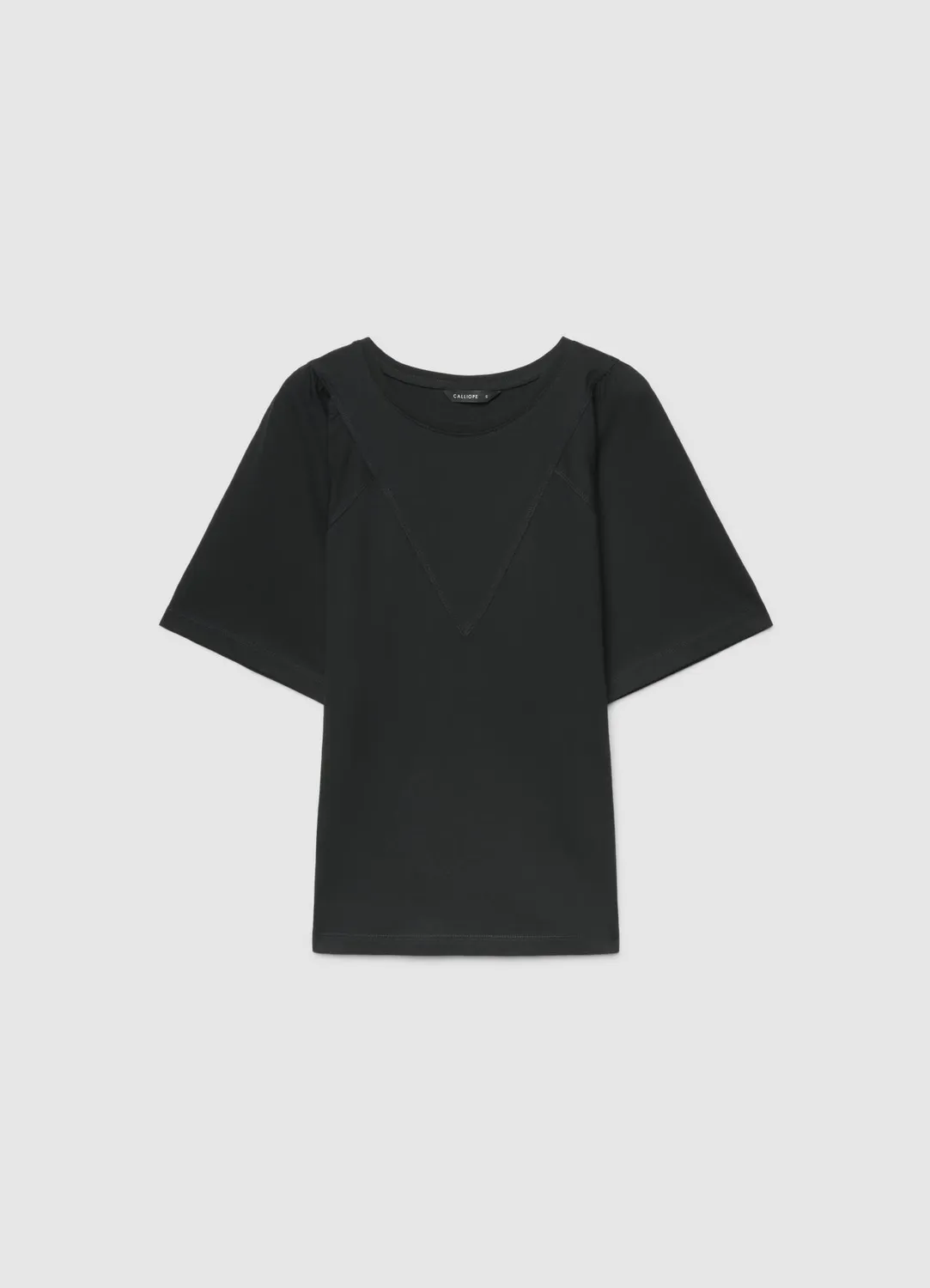 Calliope t-shirt femme manches raglan uni coton