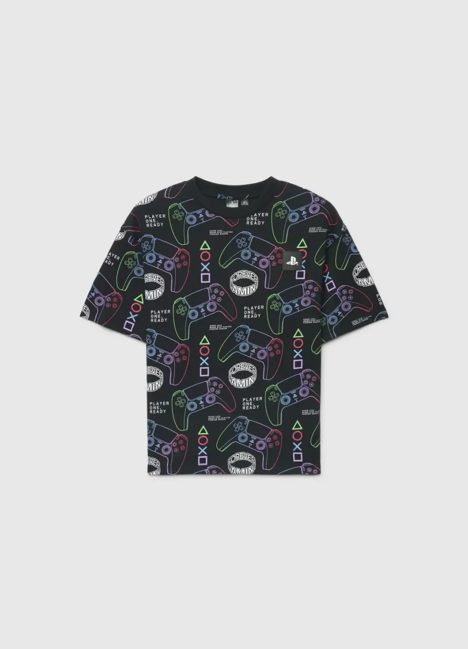 Calliope PlayStation t-shirt over garçon imprimé
