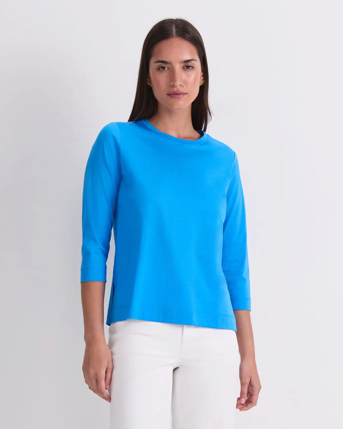 Sportscraft Mercerised tee coton femme manches 3/4