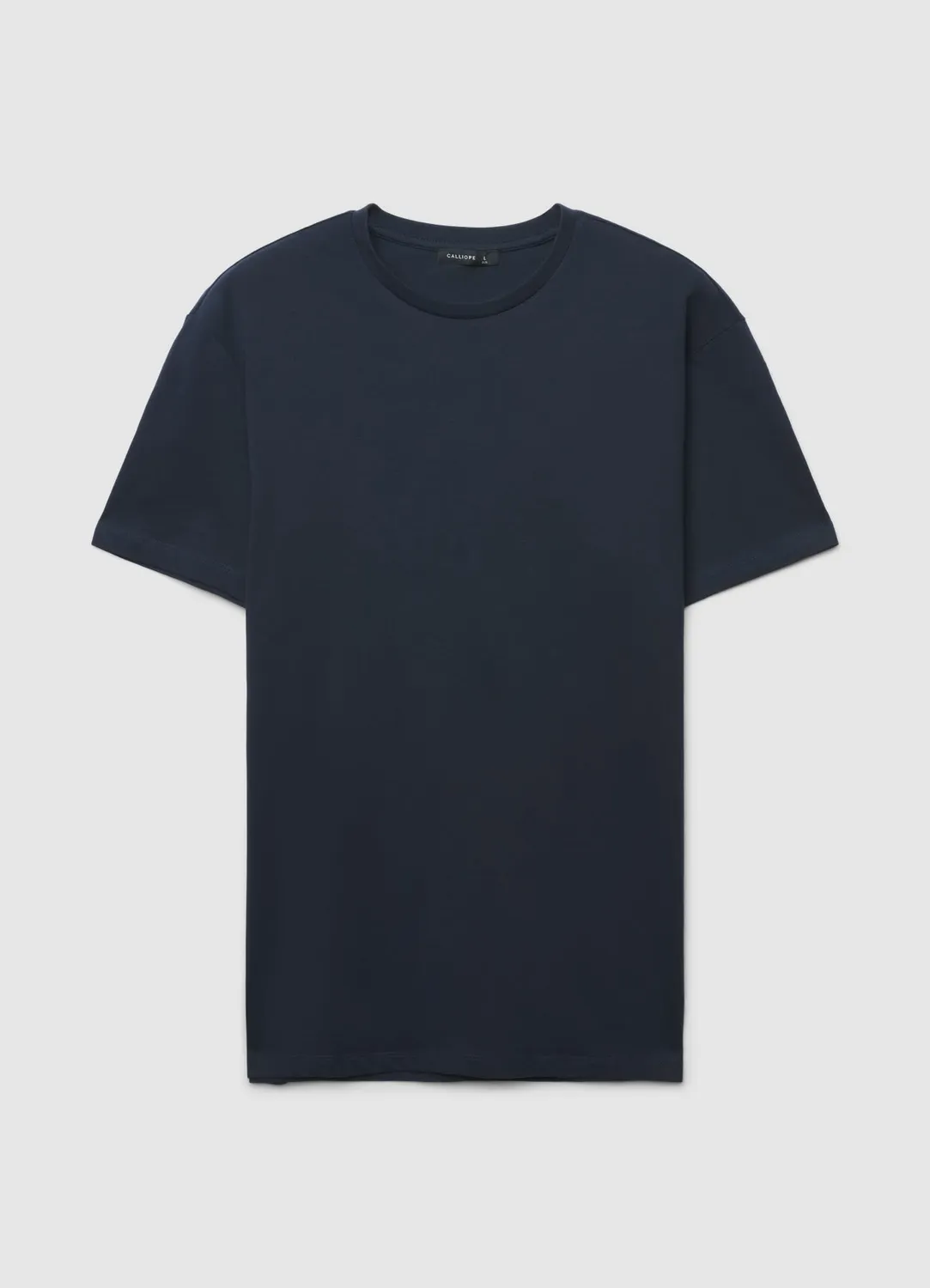 Calliope T-shirt uni col rond homme regular