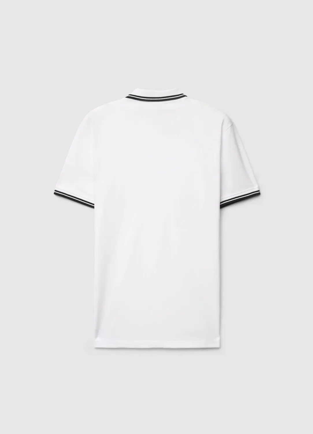 Calliope polo homme uni rayures col régulier coton