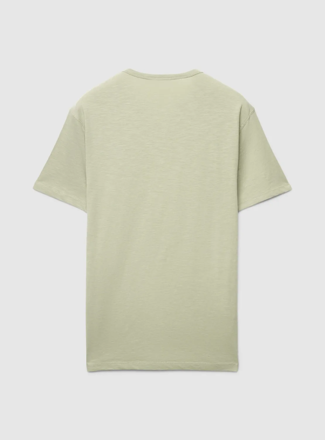 Calliope T-shirt serafino uni homme effet flammé