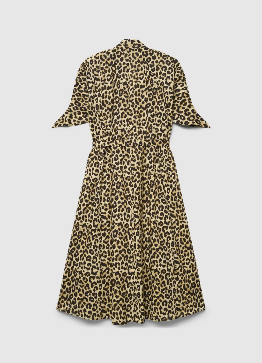 Calliope Atelier robe chemisier femme animalier ceinture