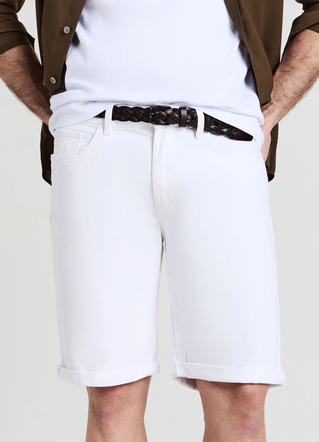 Calliope short en jean homme coton coupe regular