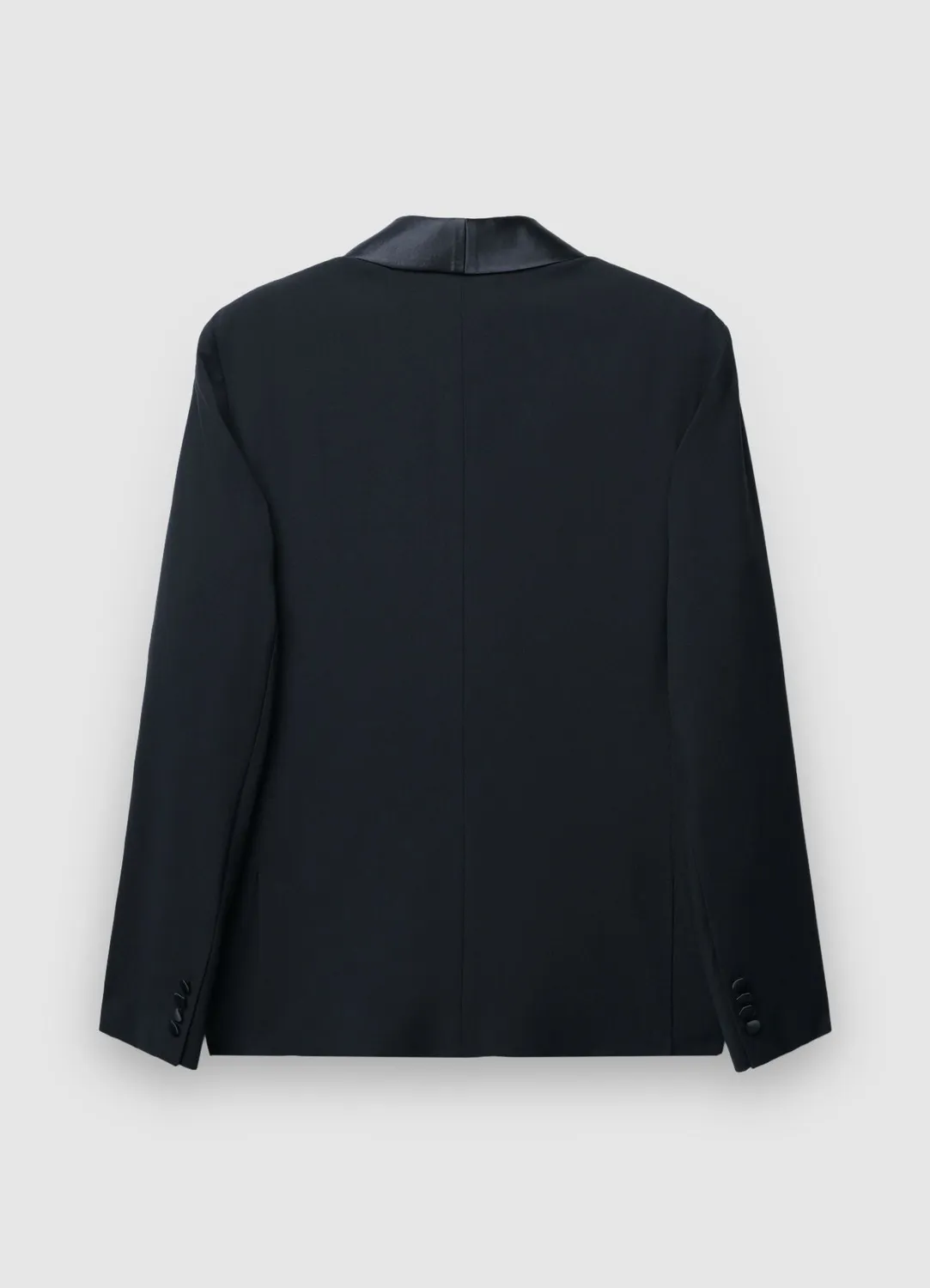 Calliope veste homme col châle 1 bouton coupe droite