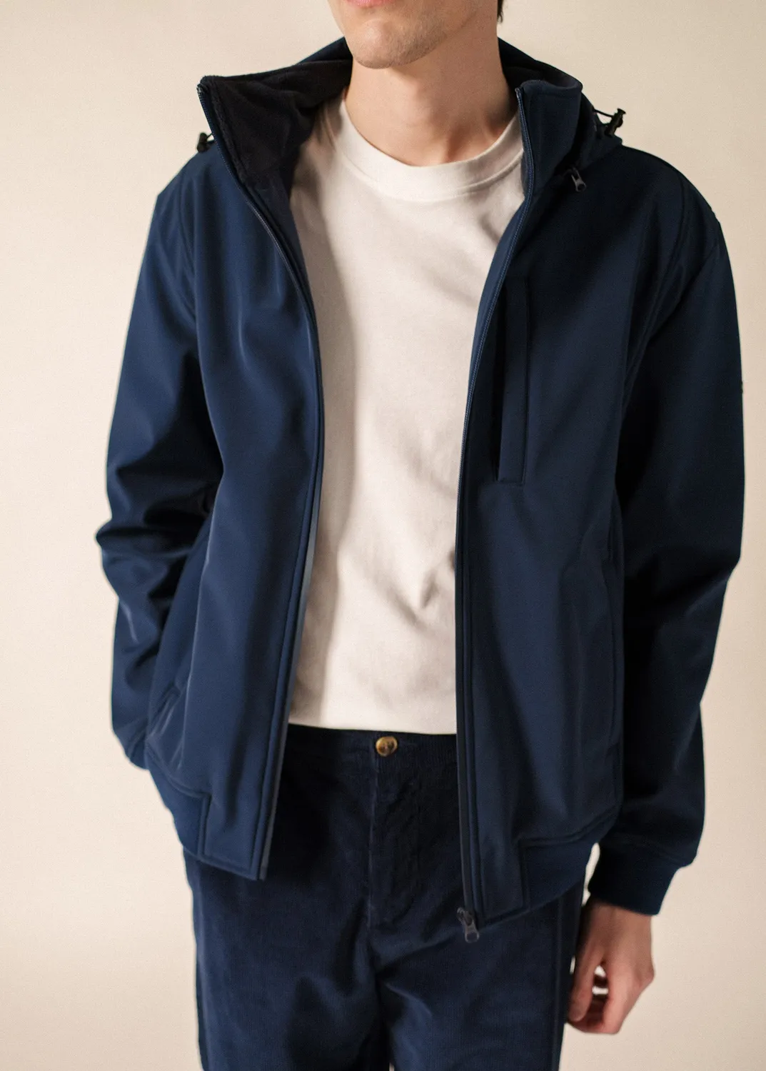 Saint James St Olivier blouson amiral softshell