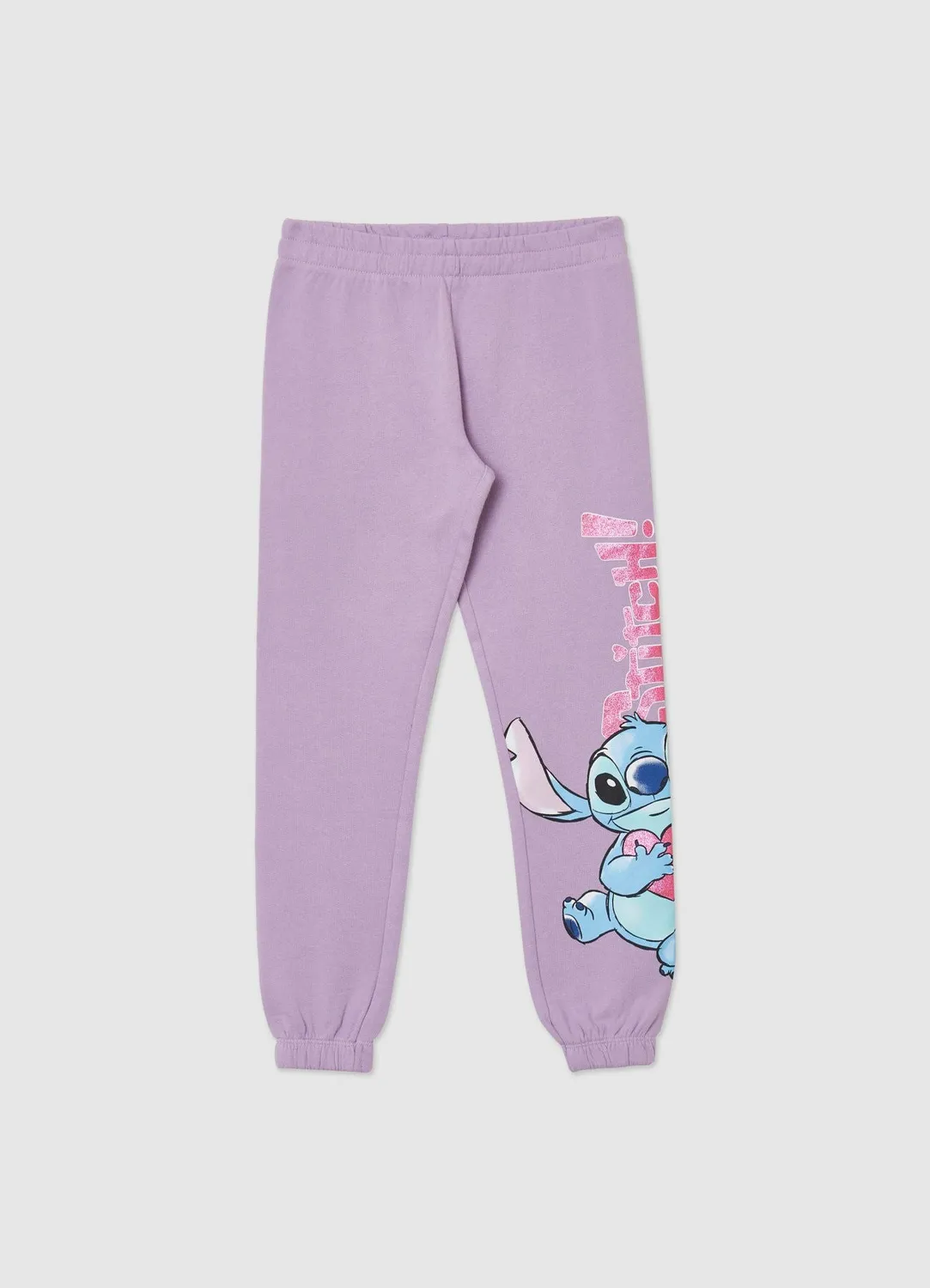 Calliope pantalon jogging Stitch fille imprimé