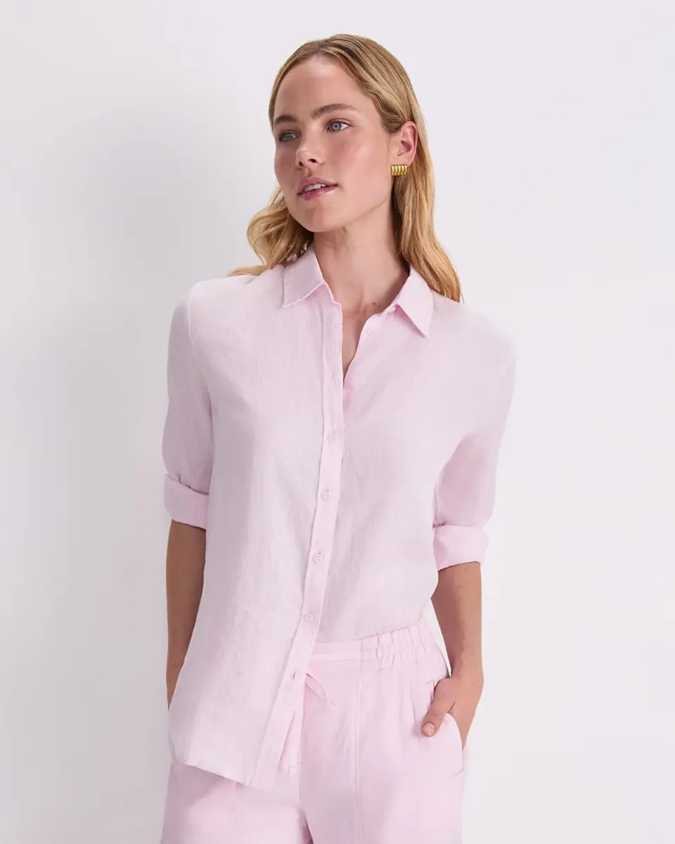 Sportscraft Dahlia chemise lin femme classique