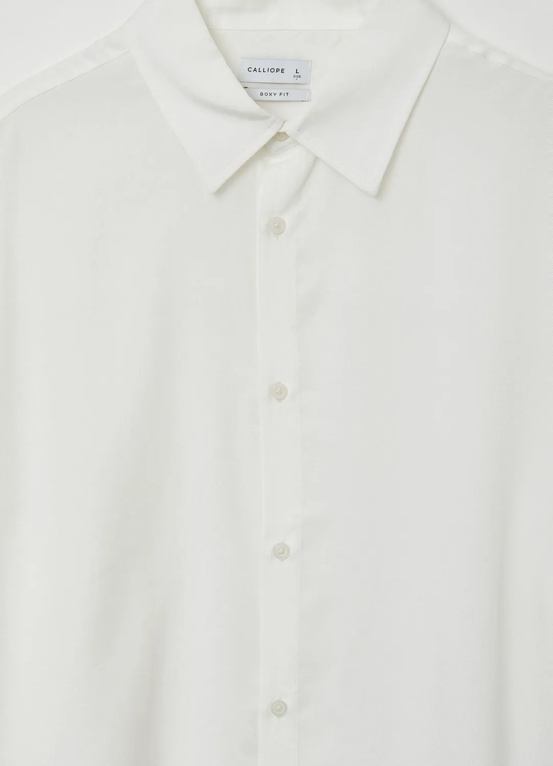 Calliope Chemise unie homme manches courtes regular