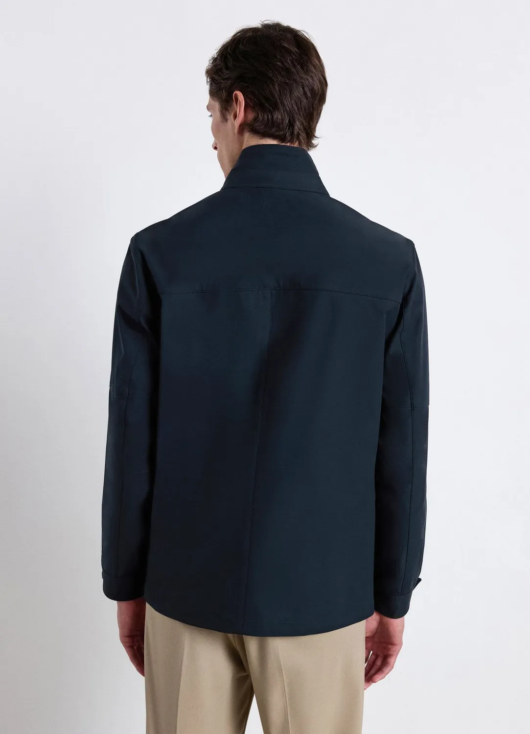 Calliope veste saharienne homme col montant poches