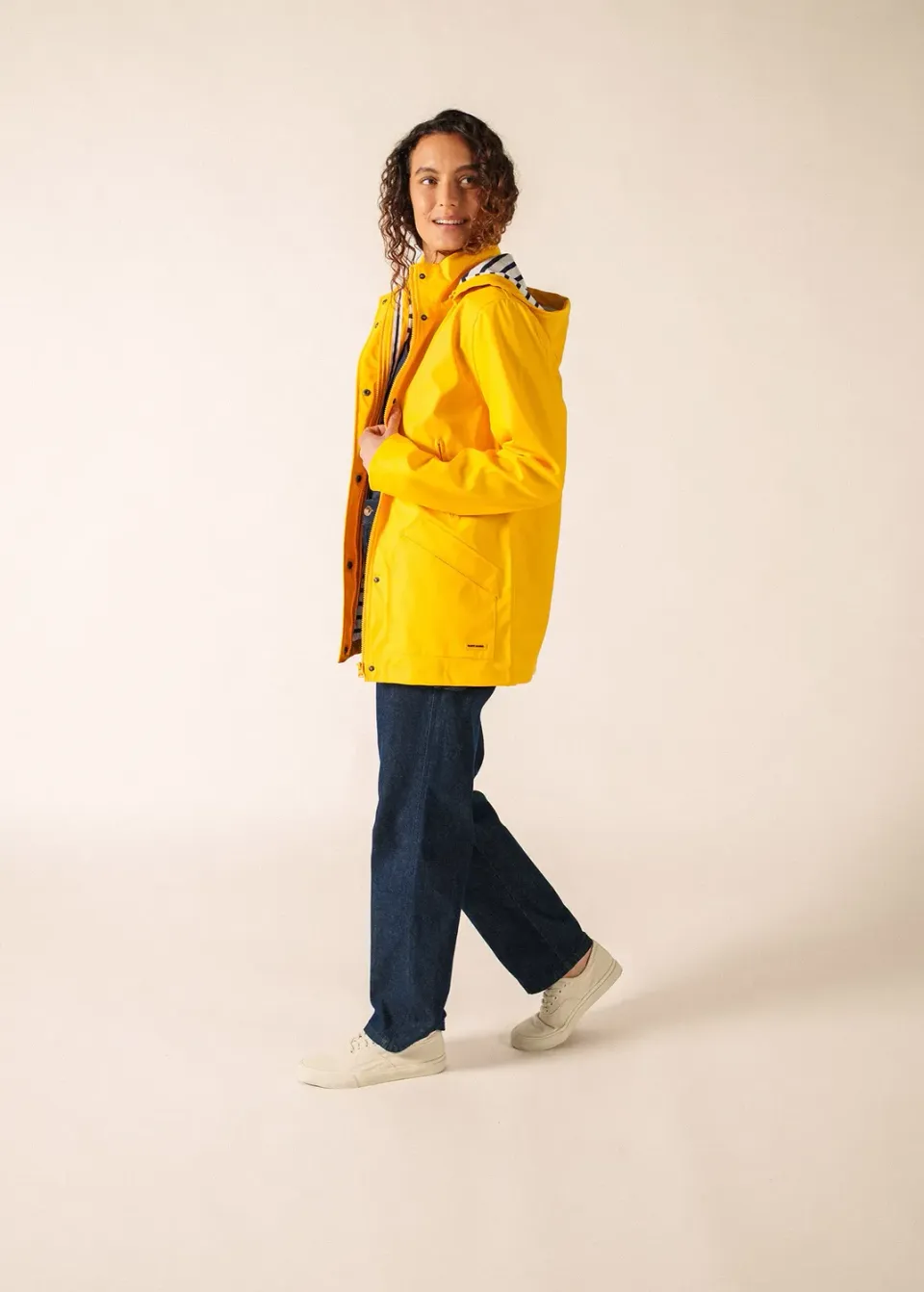Saint James Ste Morgane ciré jaune imperméable