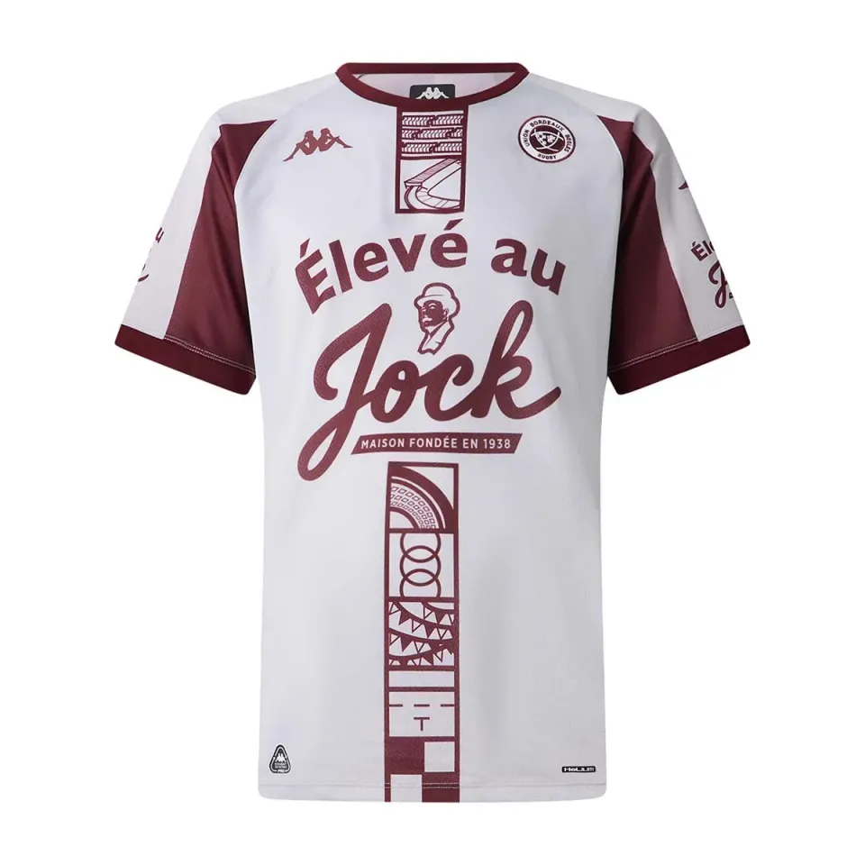 Kappa UBB Mokibapre maillot enfant gris 25/26