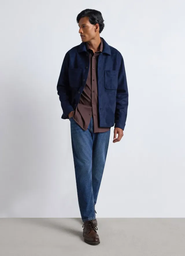 Calliope jean cropped droit homme 5 poches