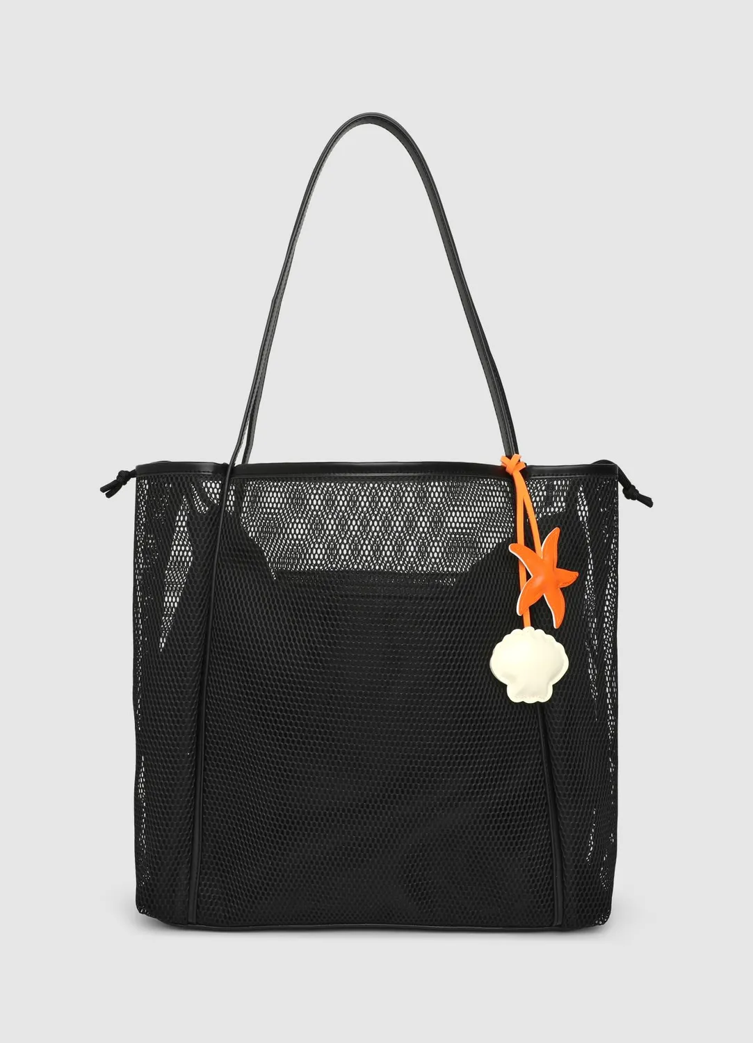 Calliope sac filet plage charms coquillage taille unique