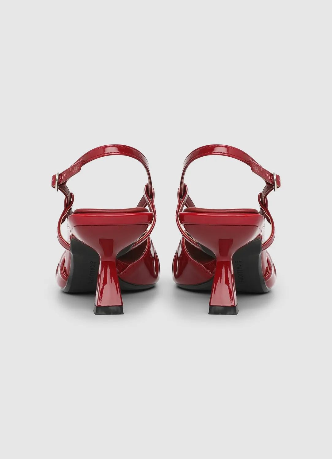 Calliope escarpins slingback froncés femme talon 6 cm