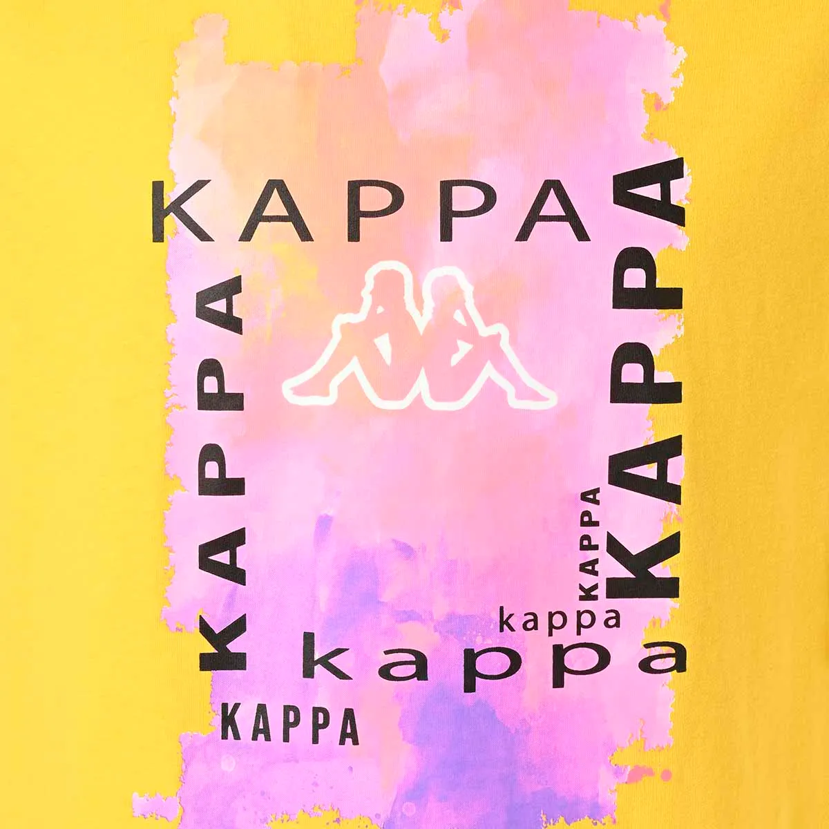 Robe di Kappa Emiro t-shirt jaune homme coton