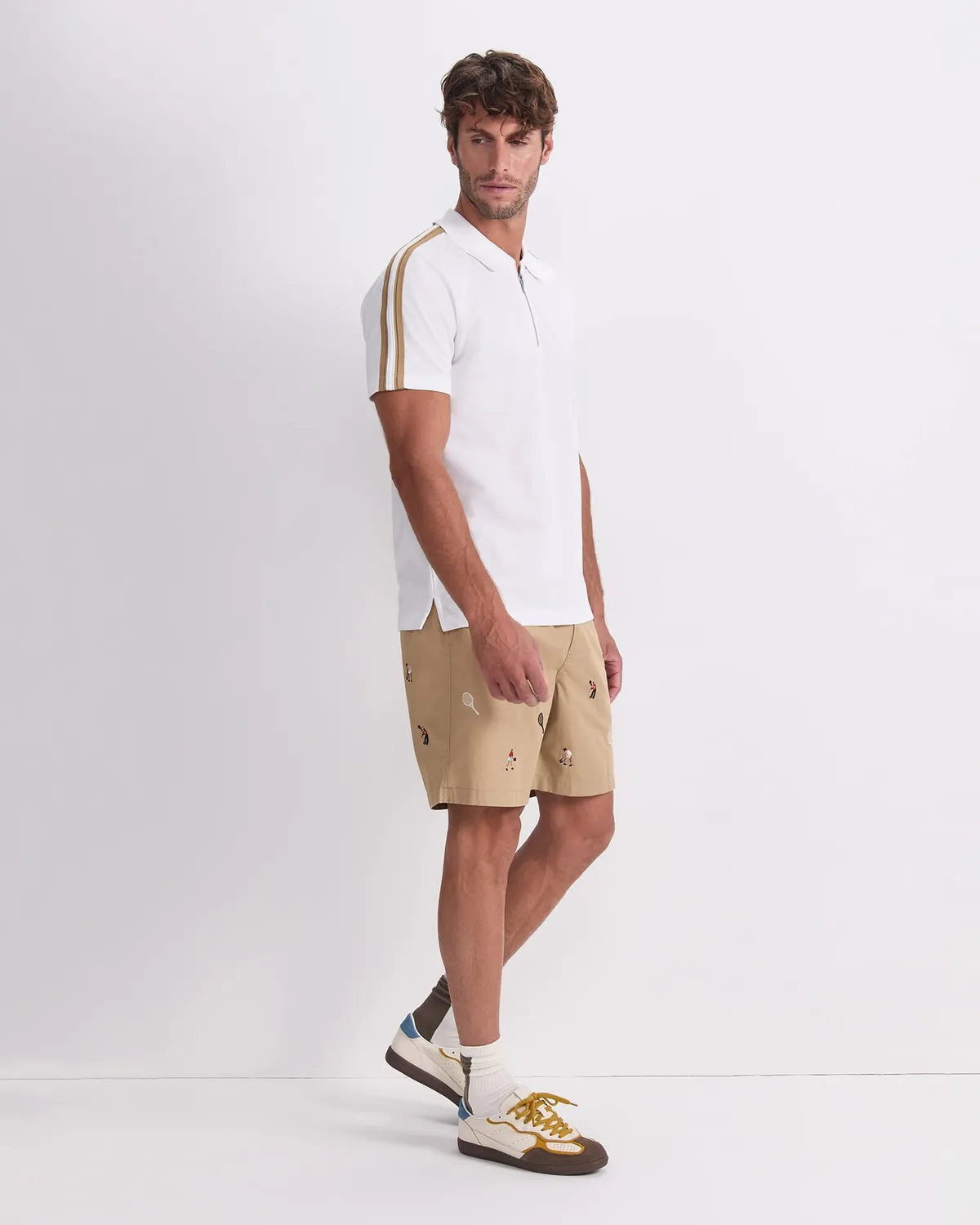 Sportscraft Rod polo coton homme zip métal