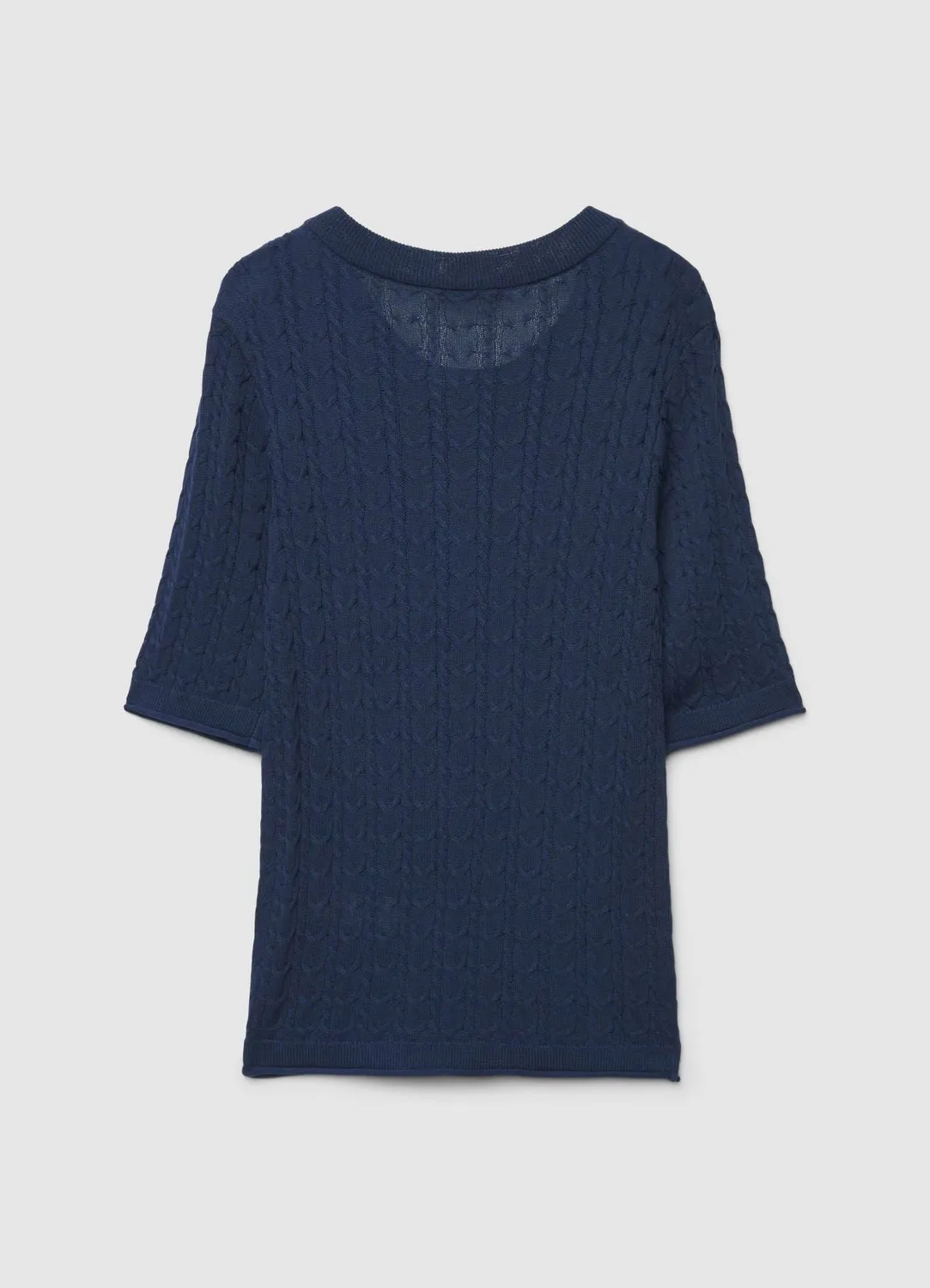 Calliope Trecce t-shirt femme maille tressée