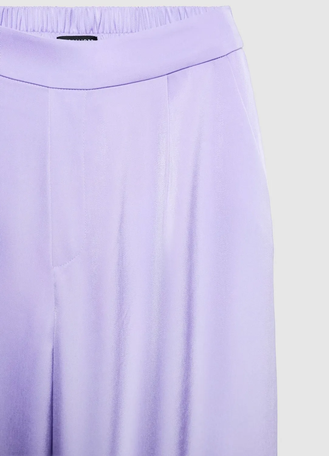 Calliope pantalon palazzo satiné fluide femme