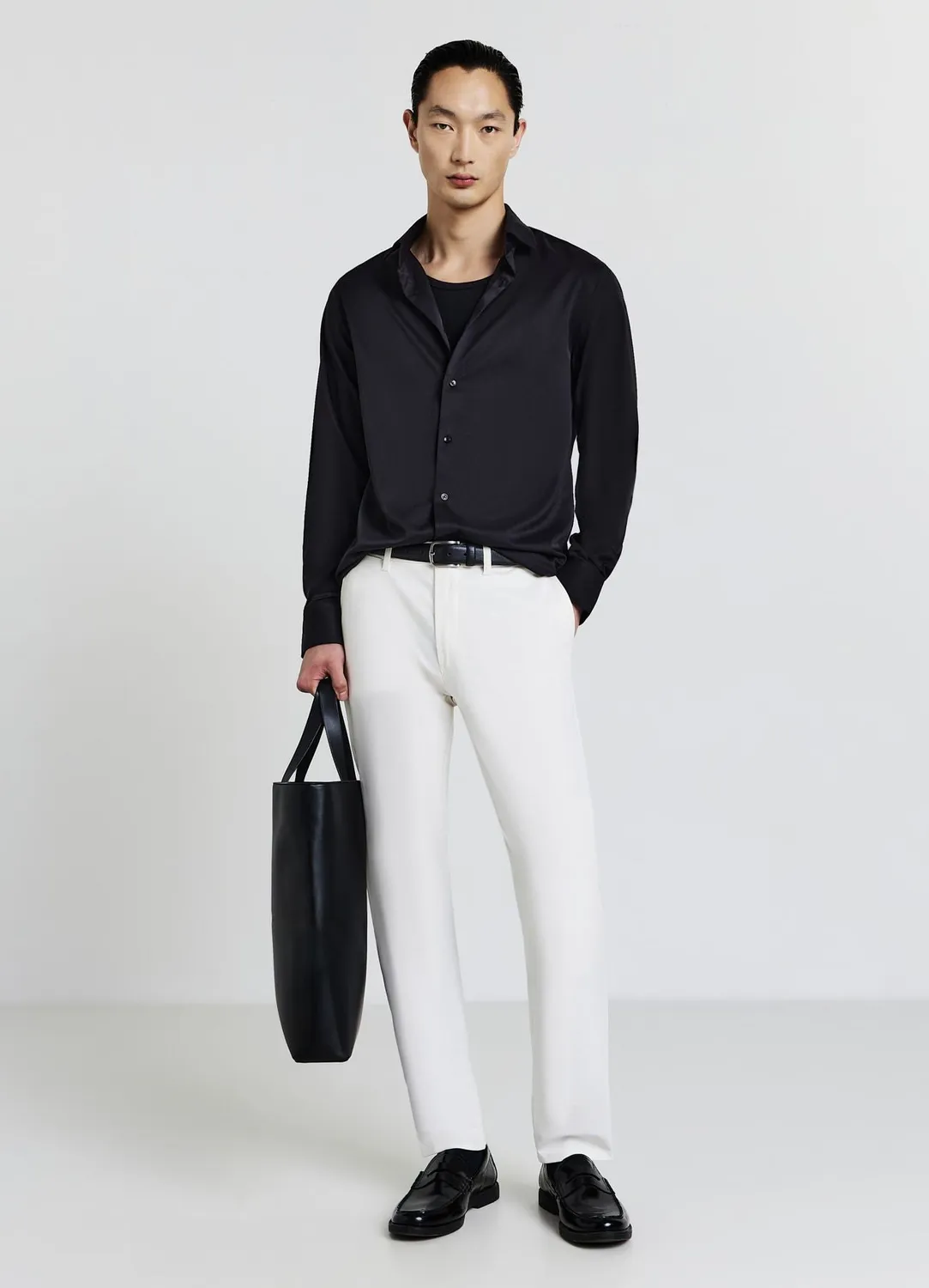 Calliope chino slim pantalon homme coton