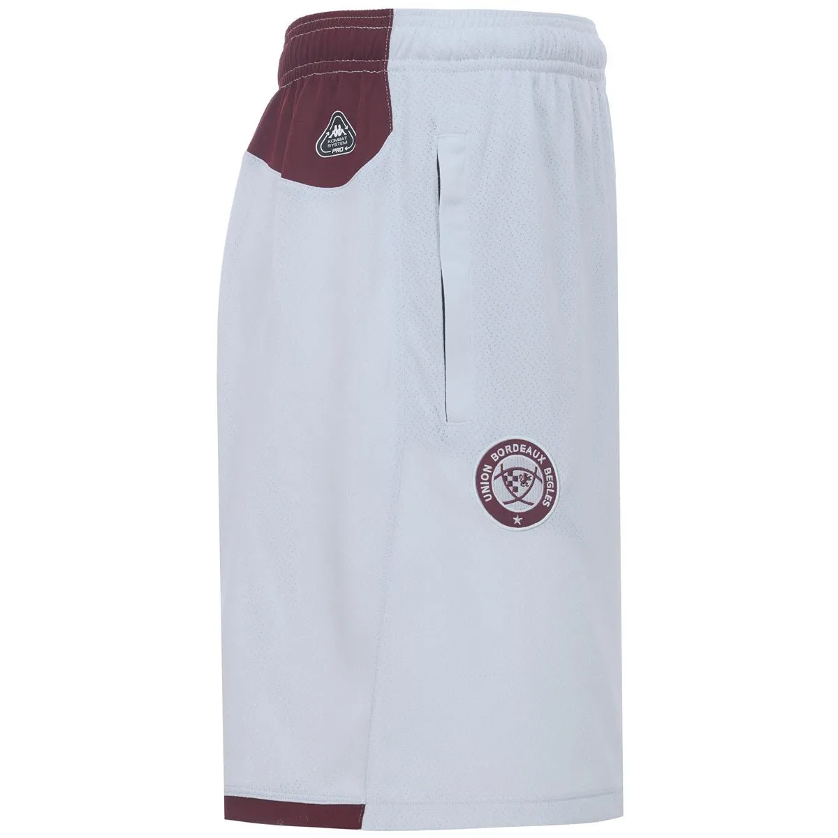 Robe di Kappa Mixiozip Pro 2 UBB 26/27 short gris homme