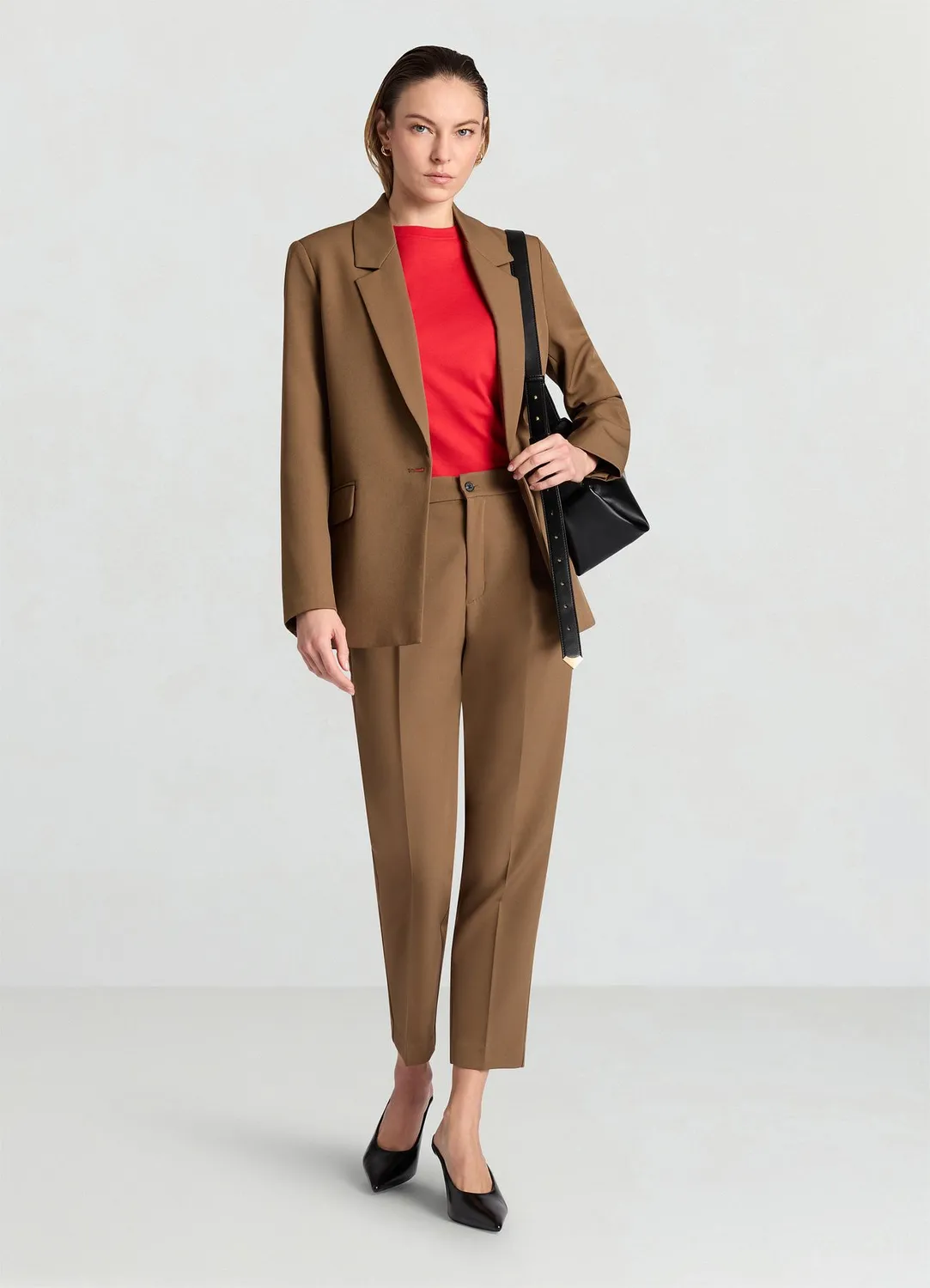 Calliope veste tailleur 1 bouton femme regular