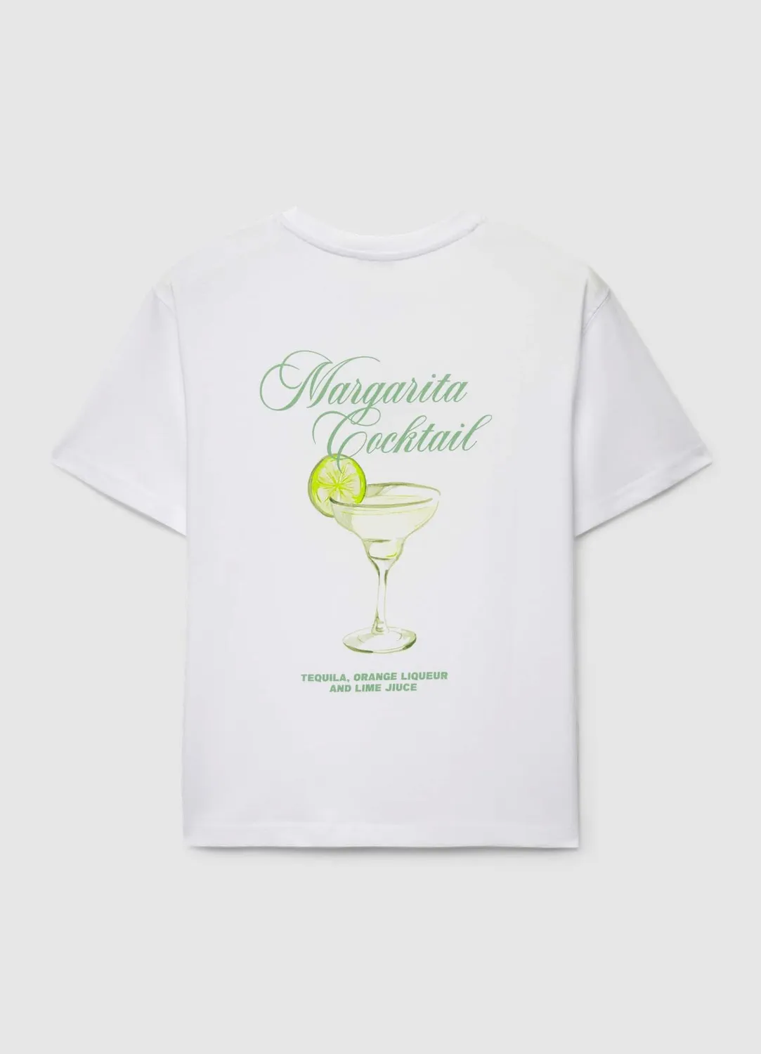 Calliope t-shirt cocktail imprimé dos femme