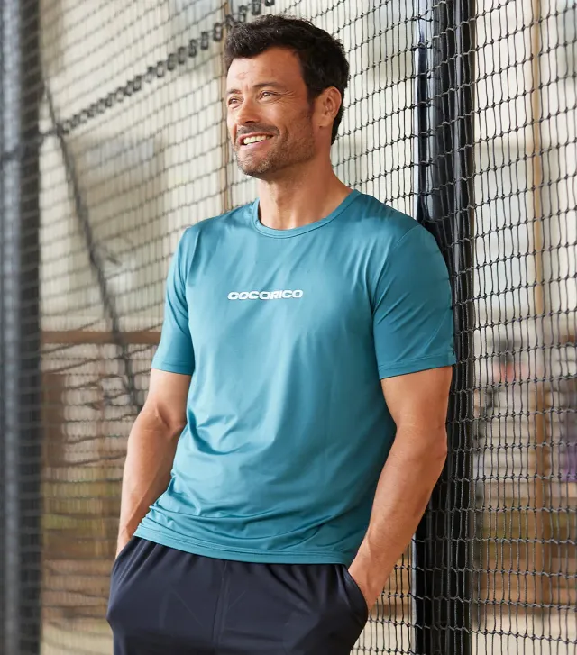 Cocorico Impact T-shirt Sport Homme Vert technique