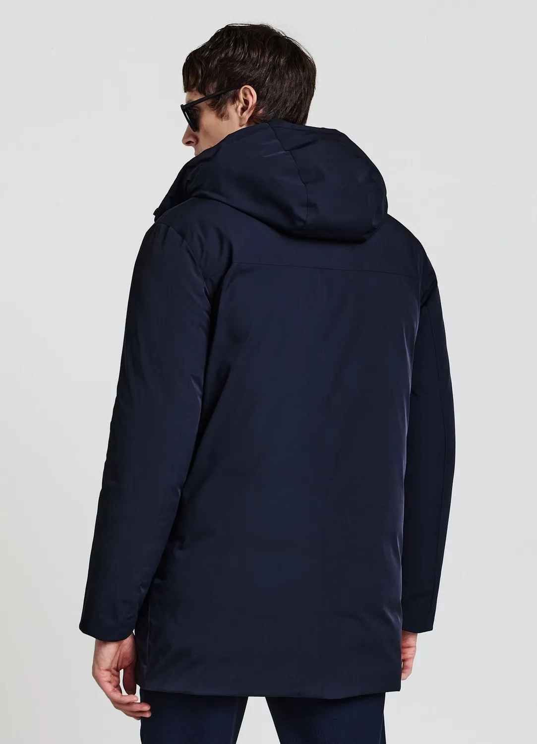 Calliope blouson matelassé capuche homme